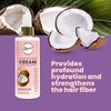 ANYELUZ Coconut leave in conditioner cream, Provides Strength, Deep Hydration, and Frizz Control, with Argan Oil, Detangler for all Hair Types, Daily Use