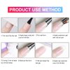 VENALISA Builder Nail Gel, 50ml Clear Hard Gel for Nails Extension Gel Nail Polish Jelly Strengthener Gel Polygel Nail Art Manicure