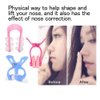 3 Pieces Nose Clip Nose up Lifting Clips Nose Lifters Beauty Clips Silicone Nose Bridge Slimming Clips Nose Massagers Tools for Women