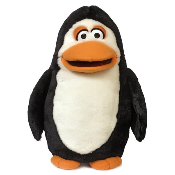 17" Silly Penguin, Animal Hand Puppet