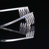Beaupretty 18th Birthday Crystal Crown Rhinestone Princess Tiara Headband with Hair Comb for Birthday Party Wedding Bridal Decor (Silver)