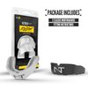2 Pack Nxtrnd Rush Mouth Guard Sports, Professional Mouthguards for Boxing, Jiu Jitsu, MMA, Wrestling, Football, Lacrosse, and All Sports, Fits Adults, Youth, and Kids 11+ (B&W)