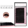 Qeelasee 0.07 Thickness CC Curl 10mm Volume Mink Eyelash Extensions Silk Individual Lash Extensions Semi-permanent Pure Korean Silk lashes Soft Application for Professional Salon Use