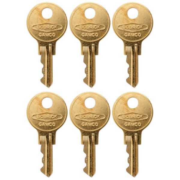 Bobrick Cat 74 Keys - Pack of 6 Keys