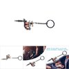 Beautiful Portable Mini Tattoo Machine Tattoo Key Chains, Tattoo Gun Model Keychain Bag Pendant Necklace Clothes Decoration For Fashional People, Tattoo Artist Cx12 Black