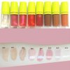 MYUANGO Lip Oil Moisturizing, Hydrating Lip Care Lip Tint, Shiny Lip Glow Vegan Plumping Lip Gloss for Dry Lips (02)