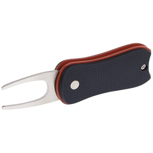 Team Golf MLB Boston Red Sox Retractable Divot Tool with Double-Sided Magnetic Ball Marker, Features Patented Single Prong Design, Causes Less Damage to Greens