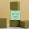 SIMPLUT Rosemary & Tea-Tree Scalp Purifying Shampoo Bar with Keratin, Panthenol, Biotin and Argan-Oil (5.2oz) | Vegan Hair Moisturizing Nourishing Soap Bar | Aromatherapy Care Deep Cleansing