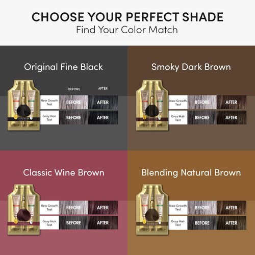 HAARAZ Instant Permanent Hair Color Dye Shampoo Ampoule - Paraben-Free, 5-Minute Easy and Fast Coloring, Keratin & Collagen, Made in Korea (Dark Brown)