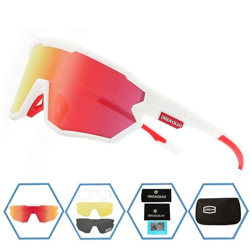 GIEADUN Sports Sunglasses Polarized Cycling Glasses Adults and Youth softball Glasses Baseball,Fishing, Ski,Golf