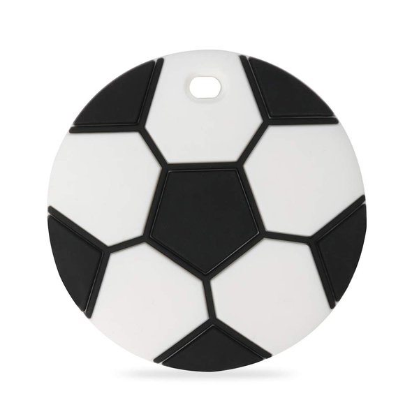 Baby Sport Teething Toys,BPA Free Food Grade Silicone Teether,Highly Effective Pain Relief for Boy and Girl,Freezer Safe Teething Egg (Soccer Ball)