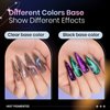 SUPWEE 9D Cat Eye Gel Nail Polish Set with Magnet - 12 Colors Magnetic Cateye Gel Polish Chameleon Galaxy Effects Manicure for Nail Salon DIY Nail Art at Home