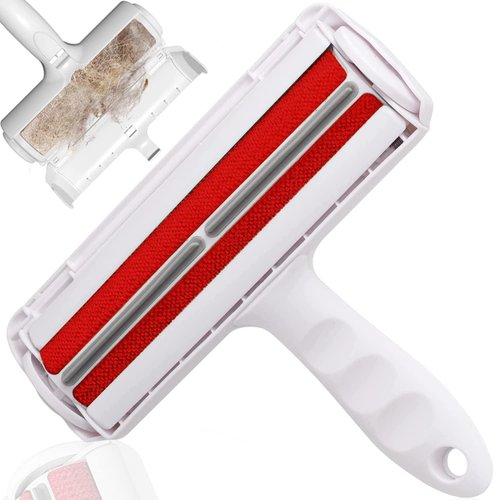 Reusable Pet Hair Remover Roller – No Sticky Tape, Cat & Dog Hair Roller for Furniture, Car Seats, Clothes – Eco-Friendly Lint Brush for Fur Removal