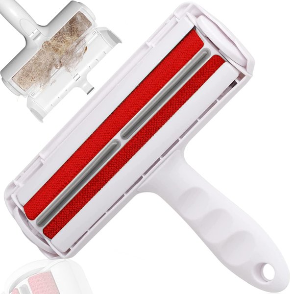 Reusable Pet Hair Remover Roller – No Sticky Tape, Cat & Dog Hair Roller for Furniture, Car Seats, Clothes – Eco-Friendly Lint Brush for Fur Removal
