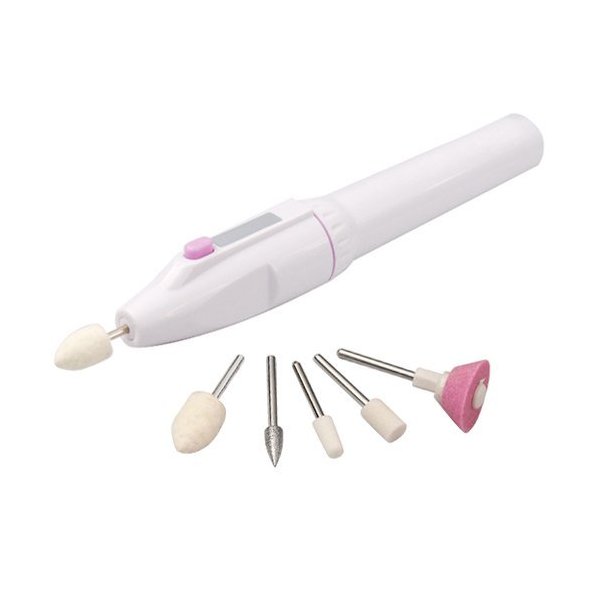 Yimart® Professional Pen Shape Nail Drill Art File Electric Manicure Set with 5 Bits