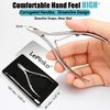 LePinko Salon-Quality Cuticle Trimmer with Cuticle Pusher, Super Labor-saving Cuticle Cutter, Sharp Cuticle Clippers for Manicurist, Professional Pedicure Manicure Nail Care Tool, 5mm Jaw