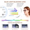 EASY READ 3 Pairs Reading Glasses for Women, Squre Computer Blue Light Blocking Anti UV Readers with Spring Hinge (Black/Tortoise/Grey, 1.50, multiplier_x)