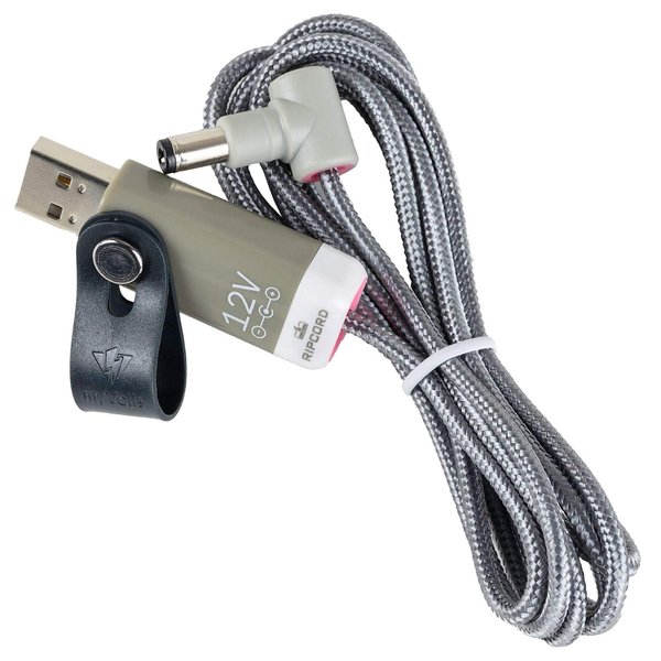 myVolts Ripcord USB to 12V DC Power Cable Compatible with The Elektron Octatrack MKII Sampler