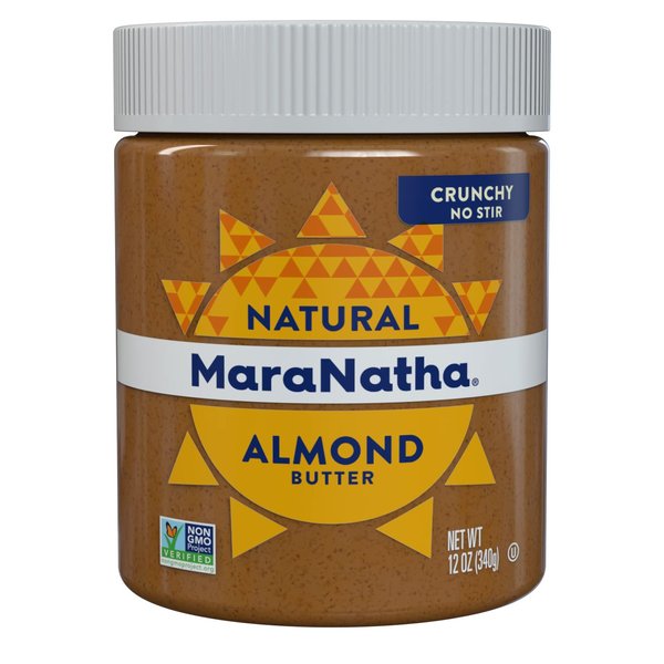 MaraNatha No Stir Crunchy Almond Butter, 12 oz Jar