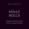 MÜHLE ROCCA Jet Black Stainless Steel Safety Razor