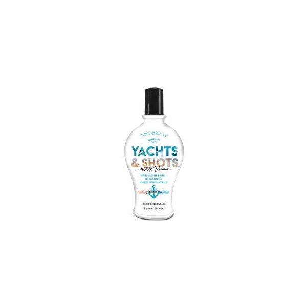 Yachts & Shots 400X Double Shot Bronzer Super Dark Ocean Mineral & Sea Salt Cocktail 7.5oz