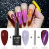 MIZHSE 10ml Universal Rainbow Cat Eye Gel Nali Polish Laser Holographic 9D Cat Eye Gel Polish Soak Off LED U V Gel Nail Art Varnish with Magnetic