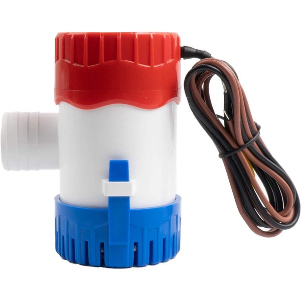 Sanuke 12v 750GPH Bilge Pump for Boats, Submersible Marine Pump for Portable Boat Accessories Boat Water Pump Low Noise Electric