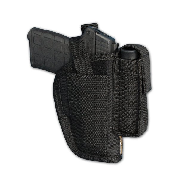Barsony Gun Concealment Belt Holster with Magazine Pouch for KAHR CW 9MM 40 45 right