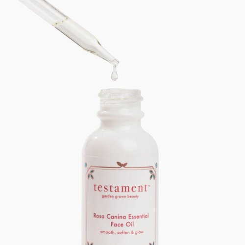 TESTAMENT Beauty Rosa Canina Essential Face Oil Moisturizing Face Oil Vitamin C and E, Skin Therapy, Rosehip, anti-wrinkle