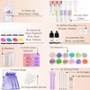 BRIPATI DIY Lip Gloss Making Kit - Lip Gloss Supplies to Make Your Own Lip Gloss, Lip Gloss Making Supplies Set DIY Lip Gloss Kit for Girls, Beginner Lip Gloss Kit DIY Making Lip Gloss