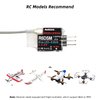 Radiolink R6DSM 2.4Ghz 10 Channels Micro RC Receiver SBUS/PPM for Mini FPV Racing Drone, Quadcopters Aircraft, AT9S AT9S Pro/AT10/AT10II Transmitter