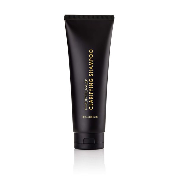 Prorituals Clarifying Shampoo - Detox Daily Clarifying Natural Clarifying Shampoo For Curly Hair , Routine Shampoo Removes Impurities, 12 Oz