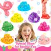 11Pack Slime for Kids Toy, Jelly Cube Clear Slime Kit for Girls Toys 6 7 8 9 10 11 12, Crunchy Slime, Butter Slime, Kids Boy 6-12 Stress Relief Toy, Party Favors Birthday Gift