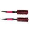 2Pcs Round Styling Hair Brush,Portable Hairbrush for Men and Women, Even Heat Distribution for Curling Blow Dry Styling, Versatile Use