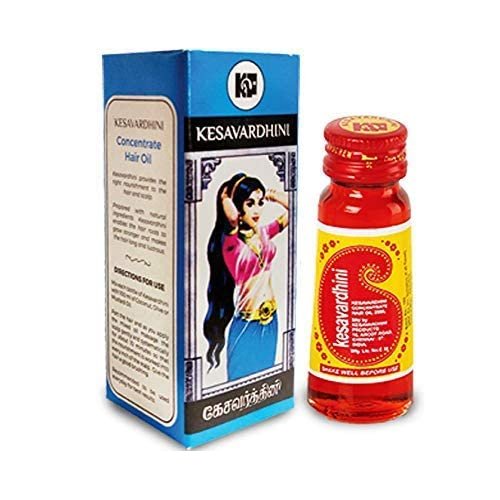 Kesavardhini Hair Oil - Grows Healthy Hair - Economy Pack 200ml (8 x 25ml)