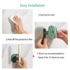 KFZDCG 2Pcs Gold Curtain Holders Self Adhesive Curtain Tieback L Shaped Wall Mounted Hook Drapery Curtain Tiebacks Window Treatment Holdbacks for Home and Cafe Balcony Decorative Curtain Drapery