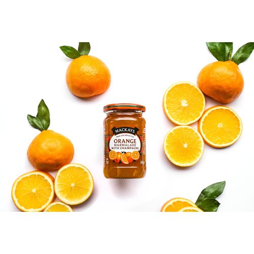 Mackays Orange Marmalade wth Champagne, 12 Ounce