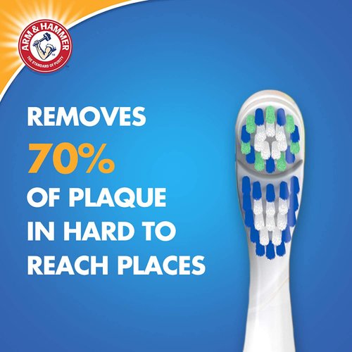 ARM & HAMMER Spinbrush Pro Whitening Replacement Brush Heads Soft, 2 ea (Pack of 4)