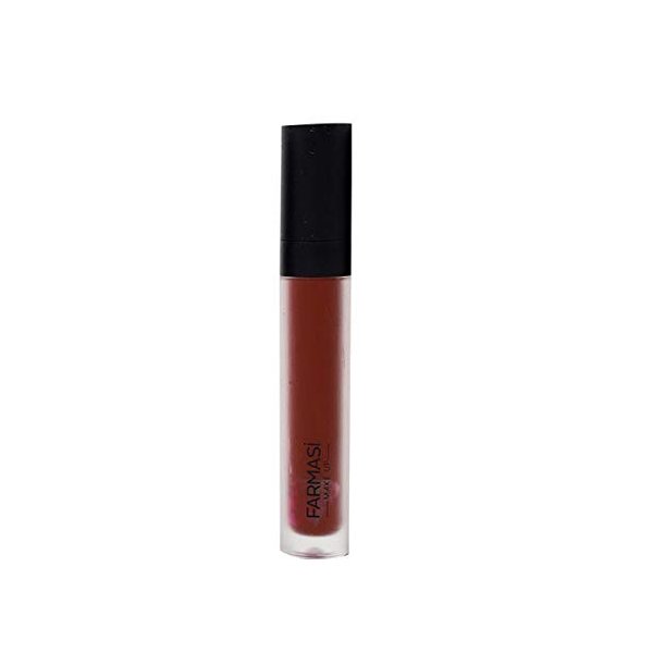FARMASi Make Up Matte Liquid Lipstick, Long-Lasting and Ultra-comfortable, High-Impact, Lightweight, Organic, Pure Pigments 0.14 fl.oz (Super Star)