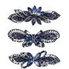 Women Retro Metal Hair Accessories Rhinestone Fancy Hair Clips Pins Butterfly Bow Style Hair Barrettes Spring Clip (Style 1)