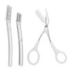 PACKOVE 1 Set Eyebrow Shaping Kit Grooming with Trimmer Scissors Safe Design for Easy Use Stylish Transparent Color Beauty Tool for Eyebrows
