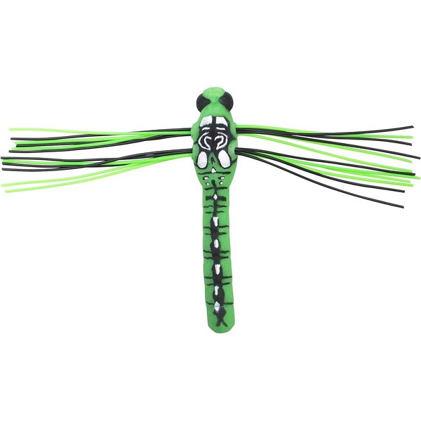 Lunkerhunt Dragonfly Lure | Most Realistic Topwater Fishing Lures for Bass, Double Skirted Wings, Perfect Trouth and Pike Lure, Weedless Bait (Pondhawk)