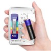 Eyech Battery Tester Checker,Digital Battery Capacity Gauge Tester with LCD Display Universal Battery Capacity Detector Tool Small Battery Checker for C D N AA AAA 9V(6F22) 1.5V Button Cell