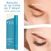 FEG Accelerating Mascara with Growth Serum | Eyelash Growth Mascara with Natural Ingredients to Lengthen, Thicken, Curl, and Darken Your Lashes | Lengthens and Defines Eyelashes | 6 mL | Single Pack