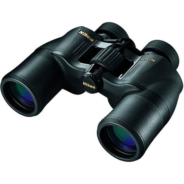 Nikon ACULON A211 8x42 Binocular | Multilayer coating, Porro prism Binocular with turn and slide eyecups, Tripod Adaptable | Official Nikon USA Model
