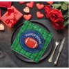 32Pcs Football Birthday Party Supplies Disposable Paper Cocktail Napkins,Sport Football Game Time Tailgate Party Favors Decorations Paper Napkins