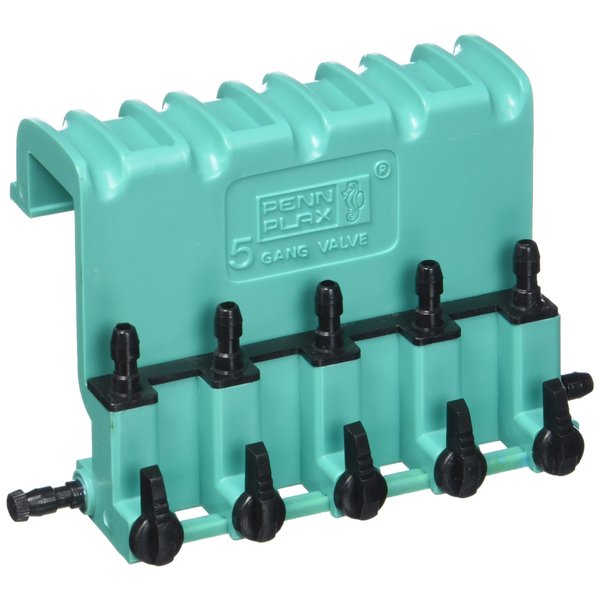 PENN PLAX Lok-Tite Plastic Gang Valve Aquarium Pump Accessories