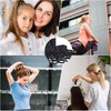 Hair Ties for Girls Elastic Hair Tie 300 PCS Black Soft for Medium Hair Hair Accessories for Women Perfect for Long Lasting Braids Ponytails and More Pain Free Hair Ponytail Holders Hair Elastic Band