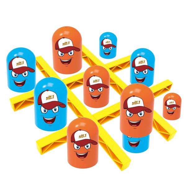 lewabov Board Game,New Tic Tac Toe Game,Head-to-Head Game,Family Games,Party Favors for Kids 4-8.