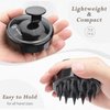 FREATECH 2-Pack Hair Scalp Massager Shampoo Brush, Scalp Scrubber with Silicone Bristles for Scalp Scrub, Head Massage and Hair Growth, Shower Hair Massager Scalp Exfoliator for Dandruff